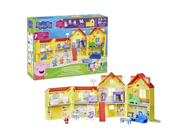 ست بازی Peppa Pig مدل خانه بزرگ خانواده, image 