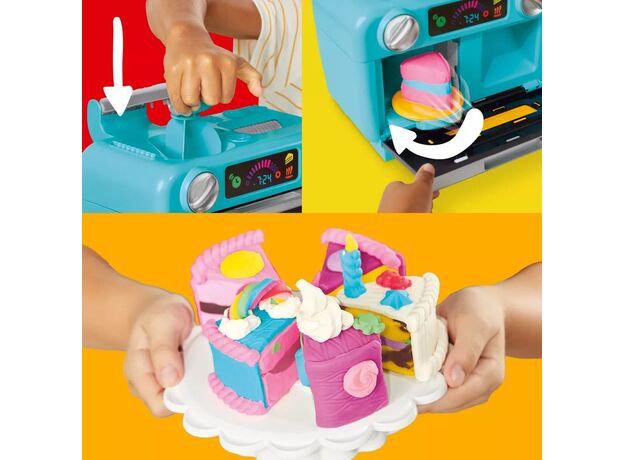 ست خمیربازی آشپرخانه کیک پزی Play Doh, image 4