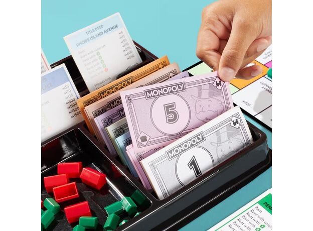 بازی فکری مونوپولی Monopoly اورجینال مدل کلاسیک به همراه نگهدارنده, image 9