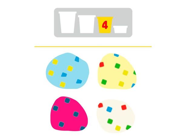 پک 4 تایی خمیربازی Play Doh با تکه های کاغذ رنگی, image 6