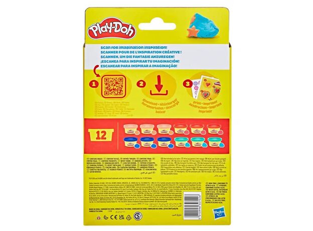 پک 12 تایی خمیربازی Play Doh مدل خوراکی ها و طعم‌ ها, image 4