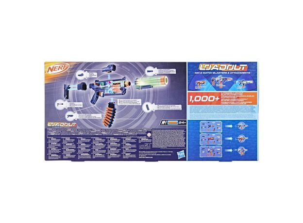 تفنگ نرف Nerf مدل N Series Loadout Cyber Light Ghost, image 9