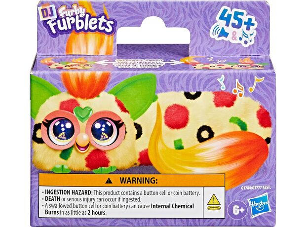 عروسک پولیشی رباتیک DJ فربی کوچولو DJ Furblets Furby مدل Pepp Oh Roni, تنوع: G1784-Pepp Oh Roni, image 8