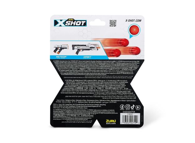 تیر فومی توپی 50 تایی اکس شات X-Shot سری Chaos, image 6