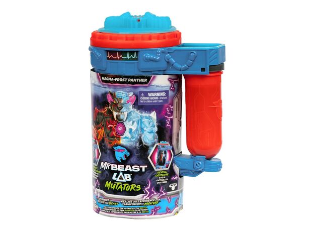 ست فیگور 14 سانتی MrBeast Lab سری Mutators مدل Magma Frost Panther, image 5 ست فیگور 14 سانتی MrBeast Lab سری Mutators مدل Magma Frost Panther, image 5