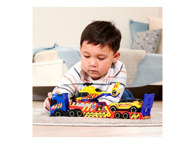 تریلی حمل و نقل ماشین های امدادی Dickie Toys, image 4