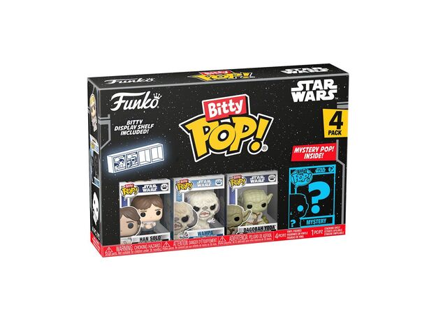 پک 4 تایی جنگ ستارگان فانکو بیتی پاپ مدل هان سولو سری 2, image 9