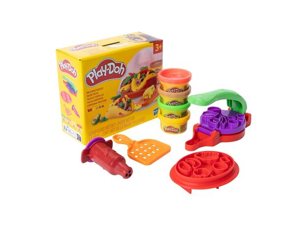 ست خمیربازی ساندویچ تاکو Play Doh, تنوع: E66865L00-Taco, image  ست خمیربازی ساندویچ تاکو Play Doh, تنوع: E66865L00-Taco, image
