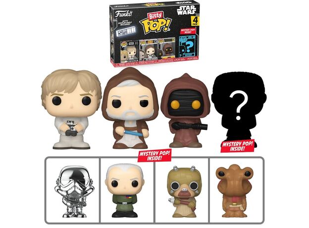 پک 4 تایی جنگ ستارگان فانکو بیتی پاپ مدل لوک اسکای واکر, image 4