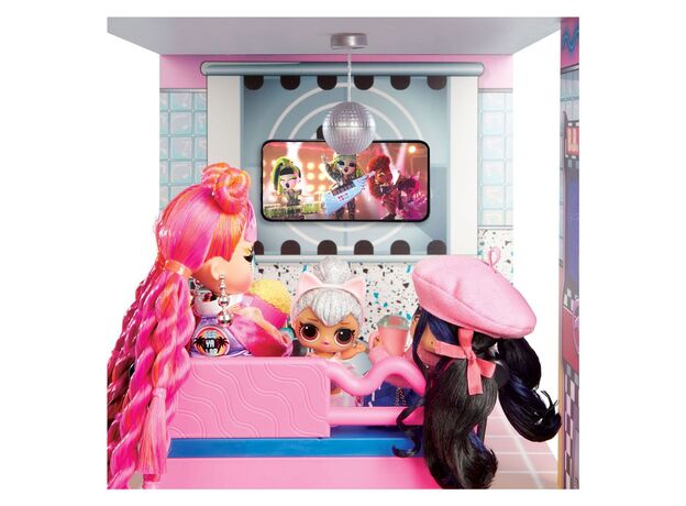 خانه 360 درجه چوبی عروسک های LOL OMG با 85 سوپرایز مدل Fashion House, image 12