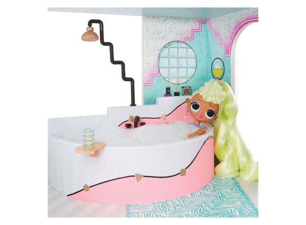 خانه 360 درجه چوبی عروسک های LOL OMG با 85 سوپرایز مدل Fashion House, image 10