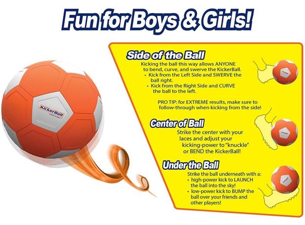 توپ فوتبال Kickerball مدل نارنجی, تنوع: KBS01184-Orange, image 6