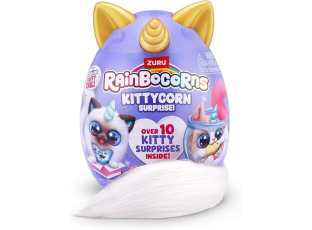 پک کمبو دوتایی عروسک های سورپرایزی رینبوکورنز RainBocoRns سری Kittycorn و Puppycorn مدل صورتی و طلایی, تنوع: 92123-Pink, image 6