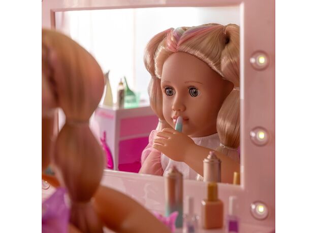 ست میز آرایش و وسایل عروسک های 46 سانتی OG, image 3 ست میز آرایش و وسایل عروسک های 46 سانتی OG, image 3