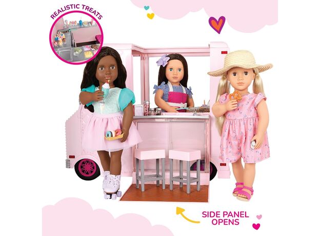 ماشین صورتی بستنی فروشی عروسک های OG, image 4 ماشین صورتی بستنی فروشی عروسک های OG, image 4