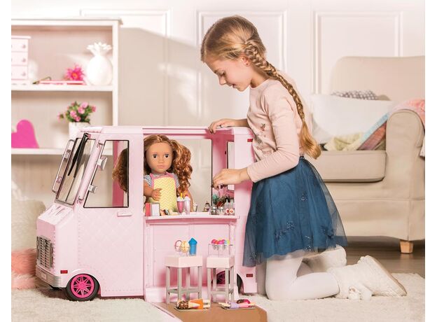 ماشین صورتی بستنی فروشی عروسک های OG, image 2 ماشین صورتی بستنی فروشی عروسک های OG, image 2