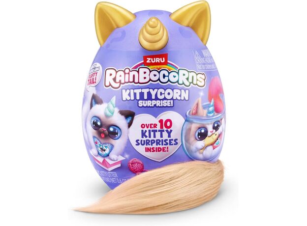 عروسک سورپرایزی رینبوکورنز RainBocoRns سری Kittycorn  با دم کاراملی, تنوع: 92116-Caramel, image 7