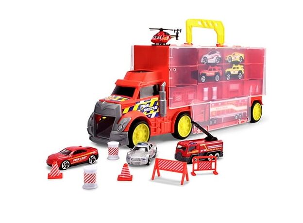 کامیون حمل ماشین آتش نشانی Dickie Toys, تنوع: 203337005-Fire, image 2