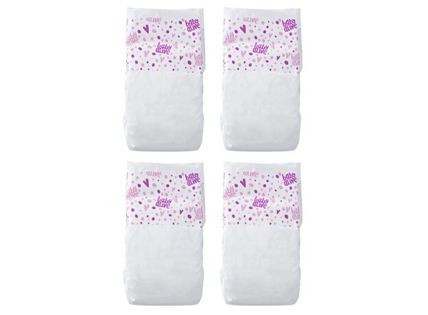 پک 4 تایی پوشک عروسک بیبی الایو Baby Alive, image 3 پک 4 تایی پوشک عروسک بیبی الایو Baby Alive, image 3