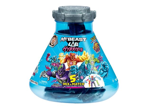 مگا پک 5 تایی فیگورهای  MrBeast Lab سری Hyper Fusion مدل Hybrids, image 14