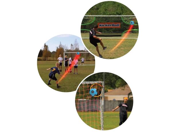 توپ فوتبال Kickerball مدل آبی, تنوع: KICKBLUSTK-Blue, image 3