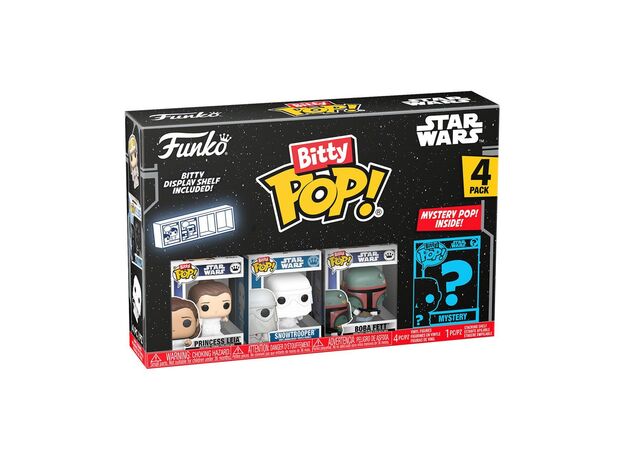 پک 4 تایی جنگ ستارگان فانکو بیتی پاپ مدل پرنسس لیا سری 2, image 10