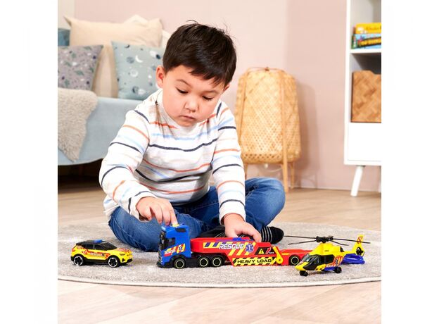 تریلی حمل و نقل ماشین های امدادی Dickie Toys, image 2