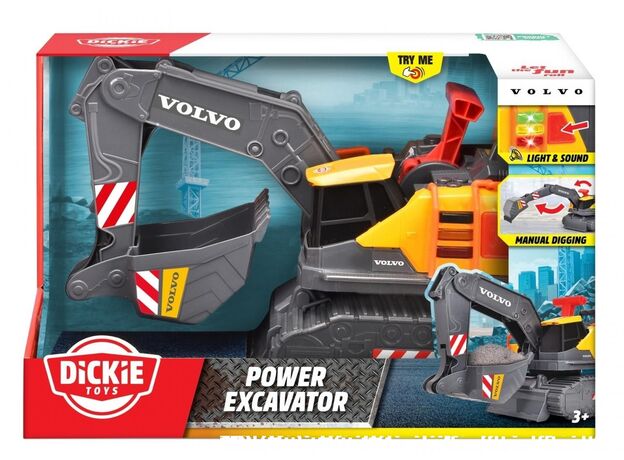 بیل مکانیکی ولوو Dickie Toys, image 6