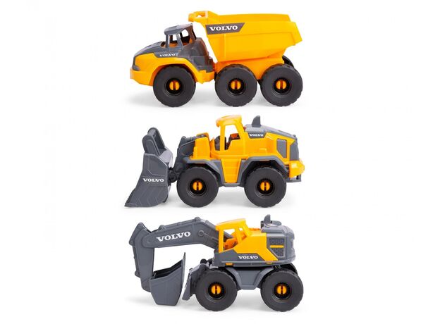 پک 3 تایی ماشین های عمرانی 26 سانتی ولوو Dickie Toys, image 4