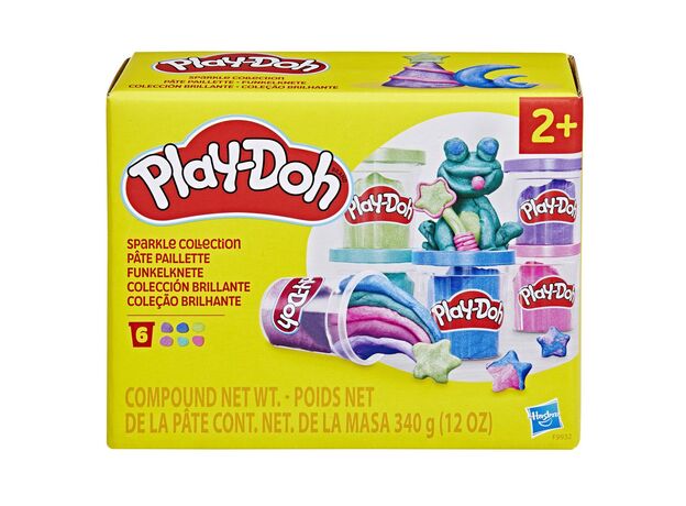 پک 6 تایی خمیربازی Play Doh مدل قورباغه درخشان, image 3 پک 6 تایی خمیربازی Play Doh مدل قورباغه درخشان, image 3