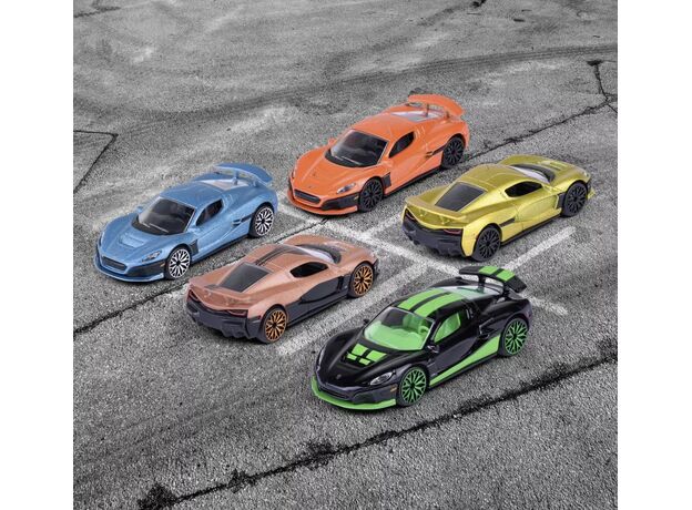 پک 5 تايی ماشين های فلزی Majorette مدل Rimac Nevera Edition, image 4