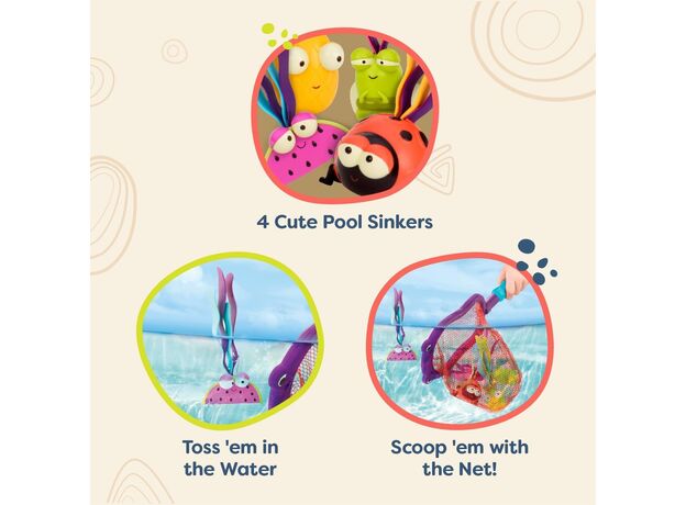 بازی آبی دوستان غواص B. Toys, image 4