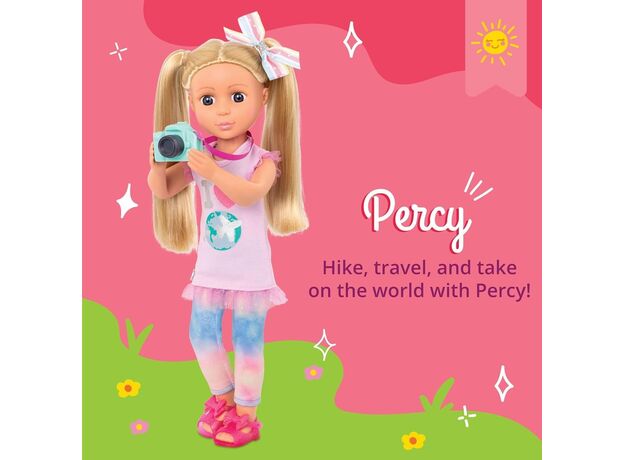 عروسک 36 سانتی گردشگر Glitter Girls مدل Percy, image 4