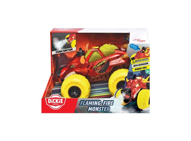ماشین هیولای آتشین شعله‌ ور Dickie Toys, تنوع: 203754003-Fire Monster, image 11