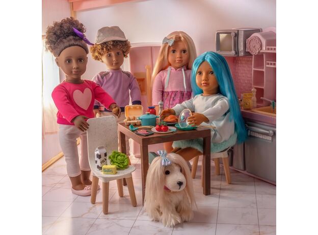 عروسک 46 سانتی OG مدل Hattie همراه با سگ Bella, image 8