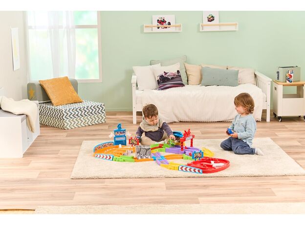 مسیر مسابقه به همراه ماشین کنترلی Toot Toot Drivers VTech, image 2