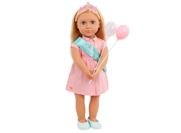 عروسک 46 سانتی OG مدل Brenna به همراه اکسسوری تولد, image  عروسک 46 سانتی OG مدل Brenna به همراه اکسسوری تولد, image