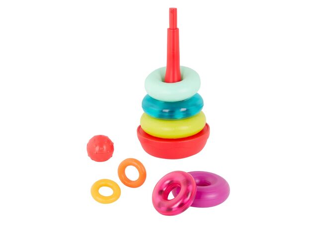 ست حلقه های رنگین کمانی B.Toys, image 6