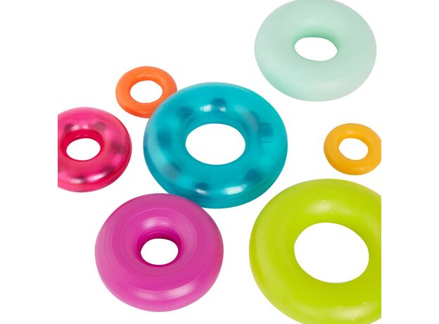 ست حلقه های رنگین کمانی B.Toys, image 7