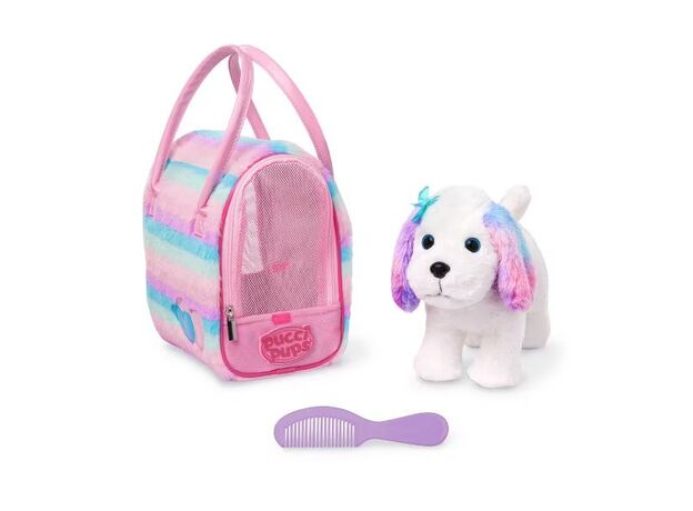 کیف دستی رنگین کمانی پوچی پاپس Pucci Pups به همراه هاپو مالتیز, image 