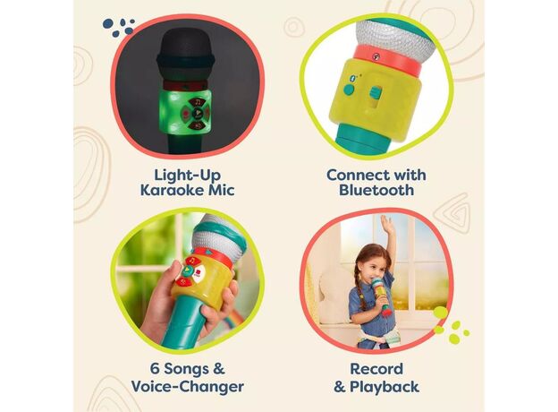 میکروفون بلوتوثی درخشان B.Toys, image 3