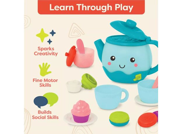 ست مهمانی چای موزیکال B.Toys, image 8