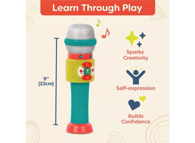 میکروفون بلوتوثی درخشان B.Toys, image 2
