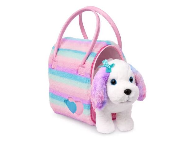کیف دستی رنگین کمانی پوچی پاپس Pucci Pups به همراه هاپو مالتیز, image 3