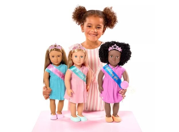 عروسک 46 سانتی OG مدل Brenna به همراه اکسسوری تولد, image 3 عروسک 46 سانتی OG مدل Brenna به همراه اکسسوری تولد, image 3