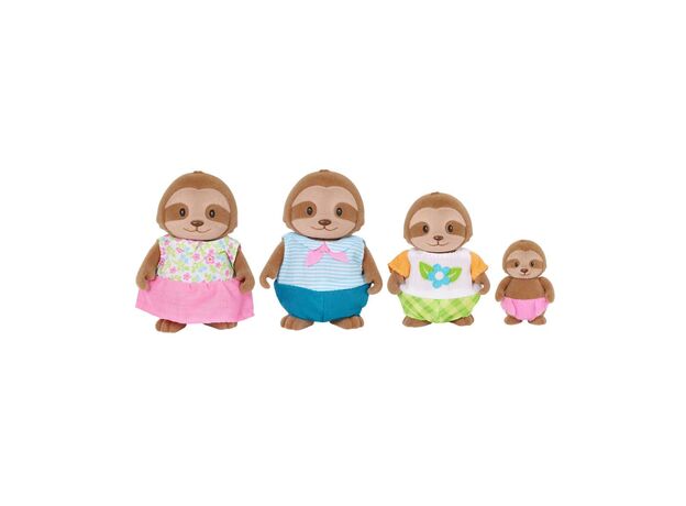 خانواده 4 نفری تنبل های Li'l Woodzeez مدل Slothington Sloth, image 3