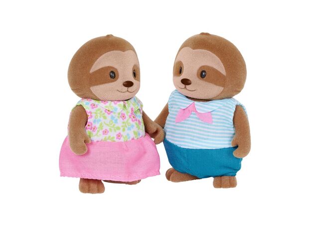 خانواده 4 نفری تنبل های Li'l Woodzeez مدل Slothington Sloth, image 5