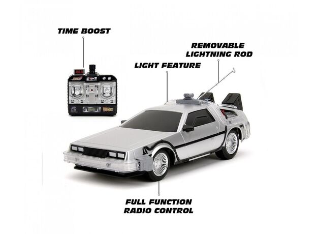 ماشین زمان کنترلی Back to the Future با مقیاس 1:16, image 4