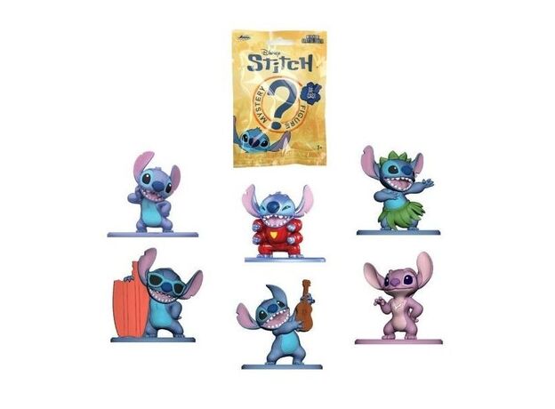 پک سورپرایزی نانو فیگور فلزی 4 سانتی استیچ Disney, image 