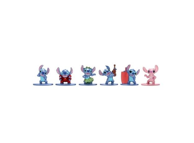 پک 6 تایی نانو فیگورهای فلزی 4 سانتی استیچ Disney, image 2